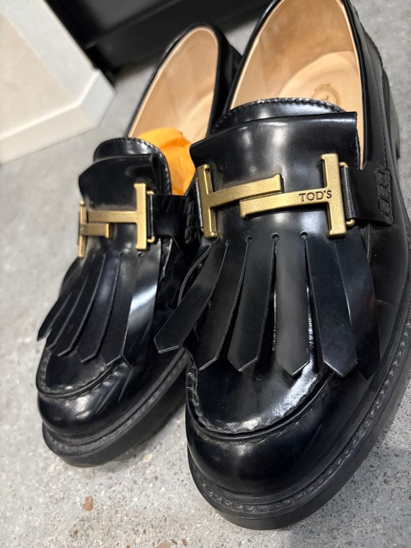 最終お値下げ！TOD'S ローファー　サイズ37.5 人気モデル