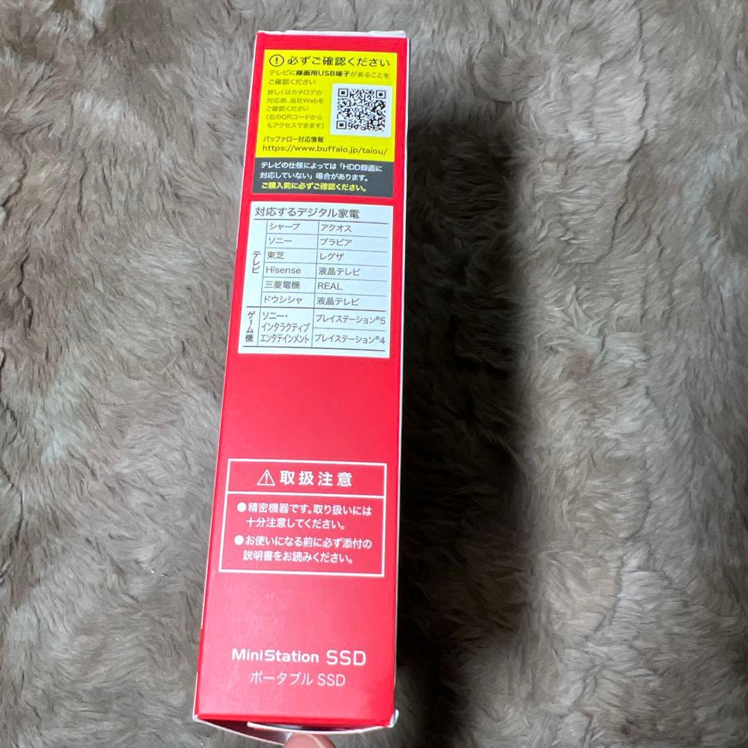 外付けハードディスク・ドライブ BUFFALO SSD-PST1.0U3-BA 1.0TB