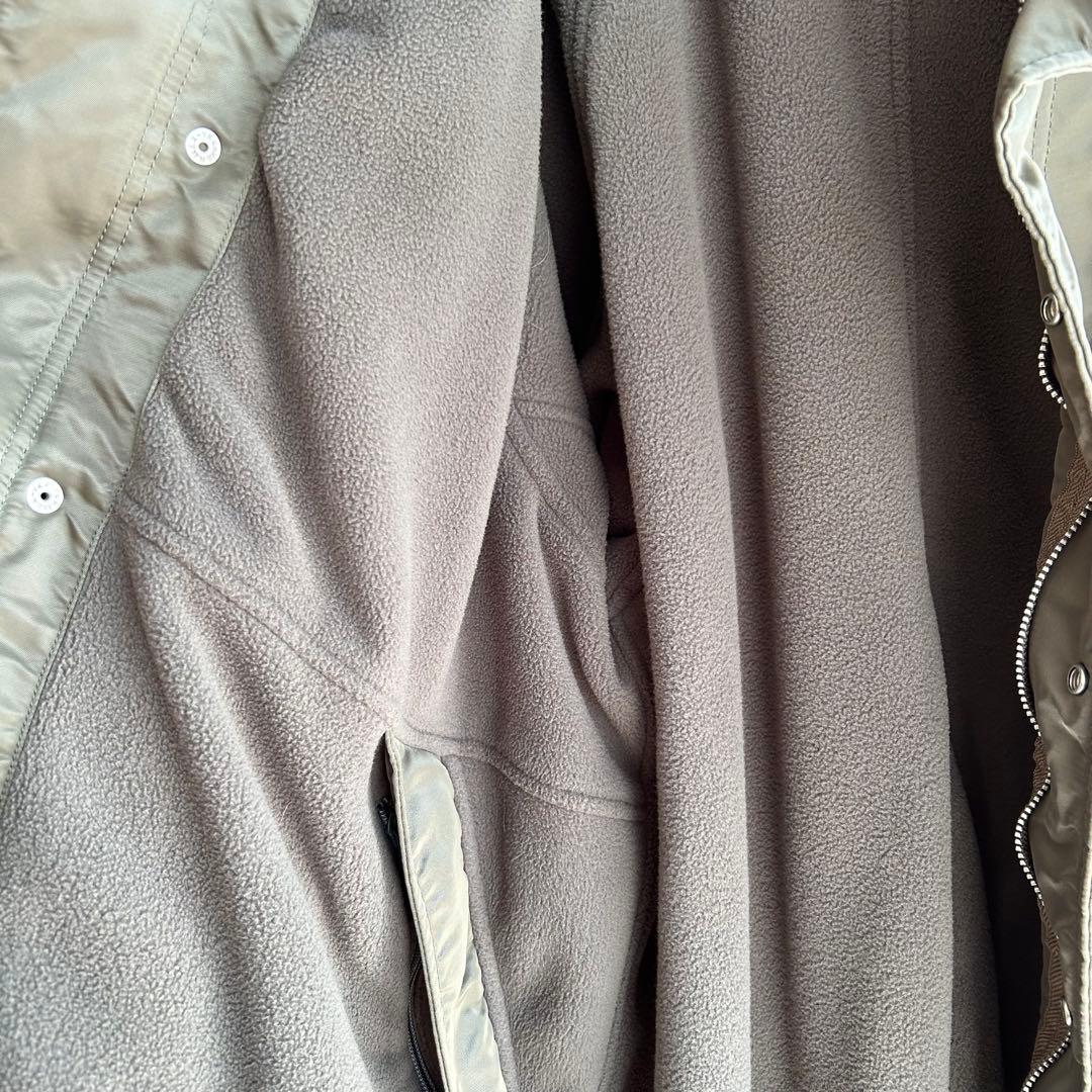 STAND ALONE/スタンド アローン】リバーシブル フリースxモッズコート