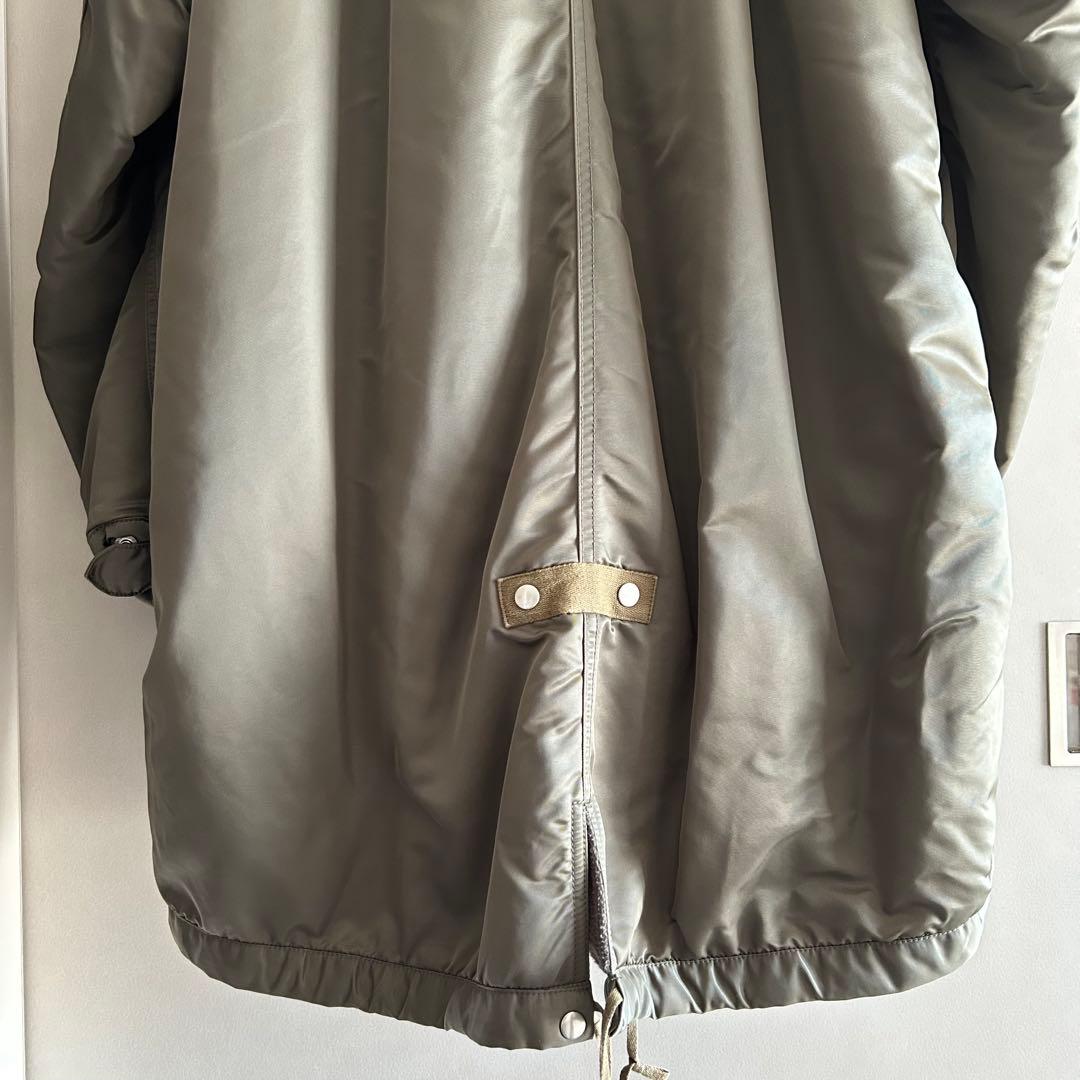 STAND ALONE/スタンド アローン】リバーシブル フリースxモッズコート