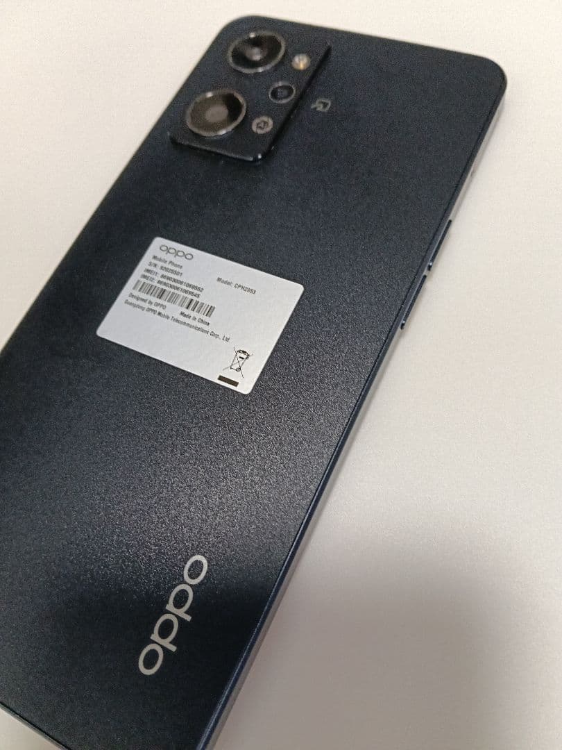 OPPO【Reno 7A】　128G（スターリーブラック）