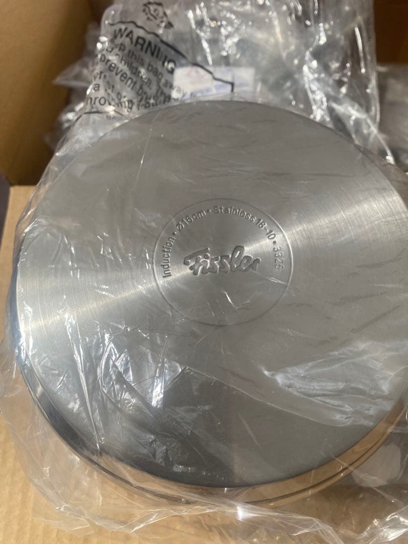 【新品】フィスラー コペンハーゲン ステンレス鍋 12点セット IH•ガス火対応