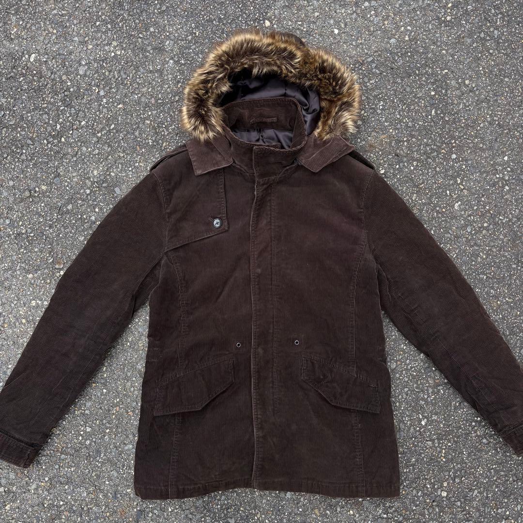 suède fur jacket / Mods coat vintage