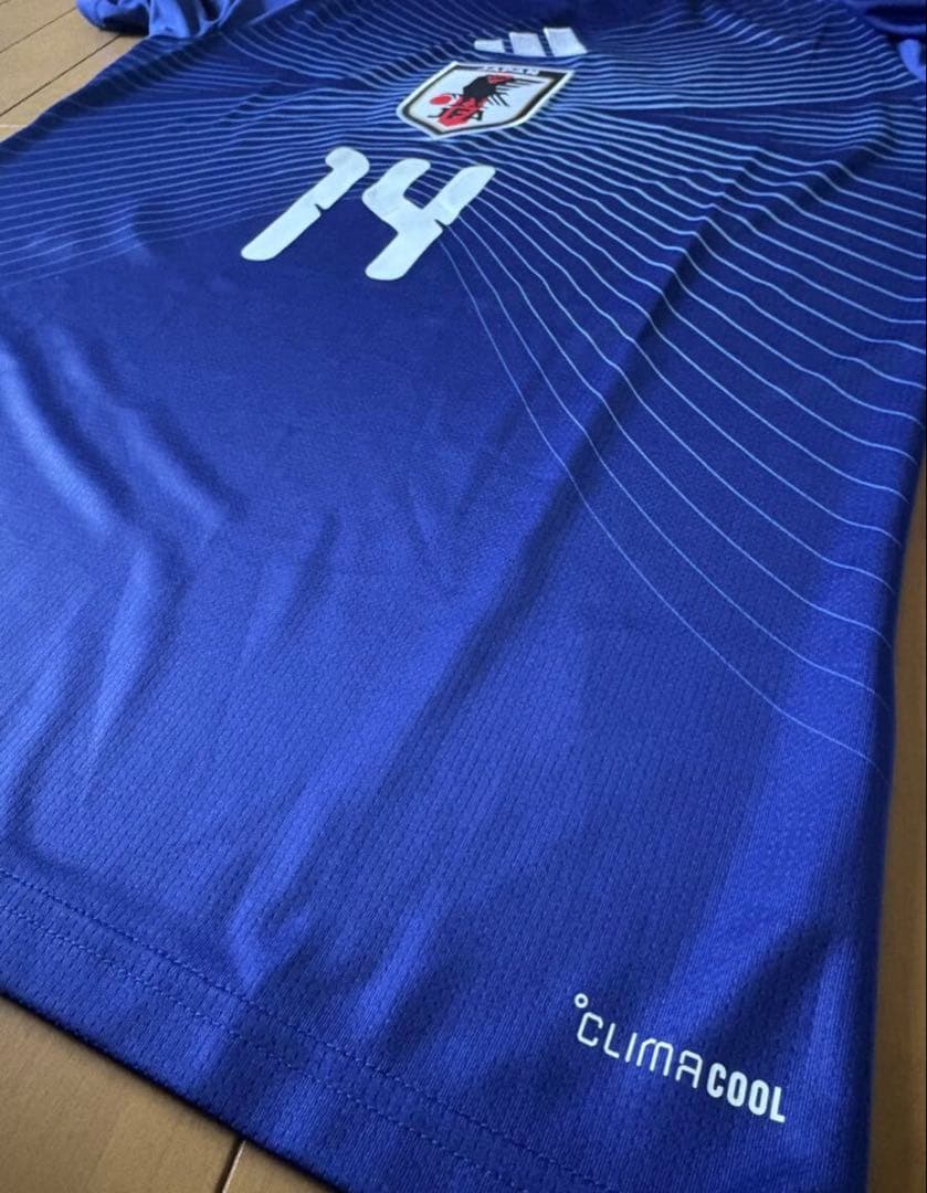 サッカー日本代表2026 ホーム レプリカ ユニフォーム No.14 伊東 純也