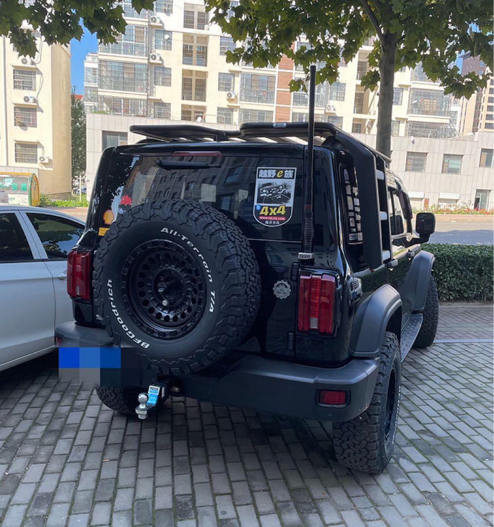 モビールアンテナ　オフロードアンテナ　フラッグポール　ステー付き　70cm