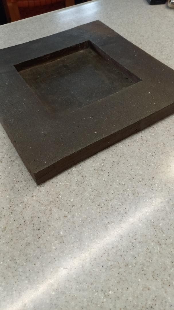 屋久島　新八野窯　吉利博行　南蛮焼　飾り皿