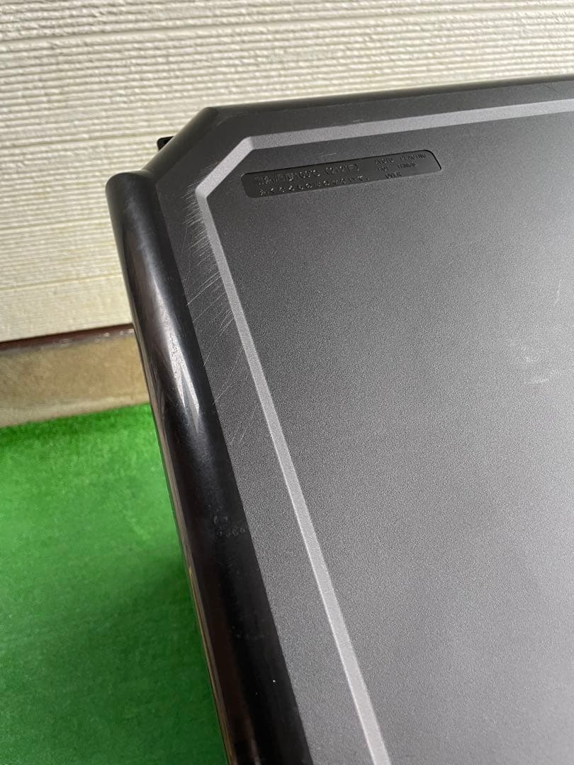 736美品✨ エディオン レトロインバーターおしゃれブラック2ドア冷蔵庫 単身