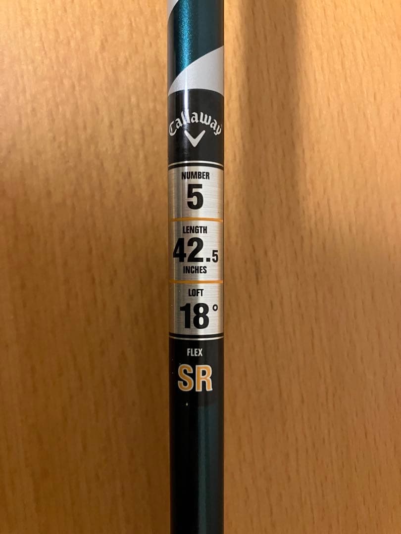ほぼ新品★キャロウェイ★ELYTE★エリート★フェアウェイウッド★5W★SR