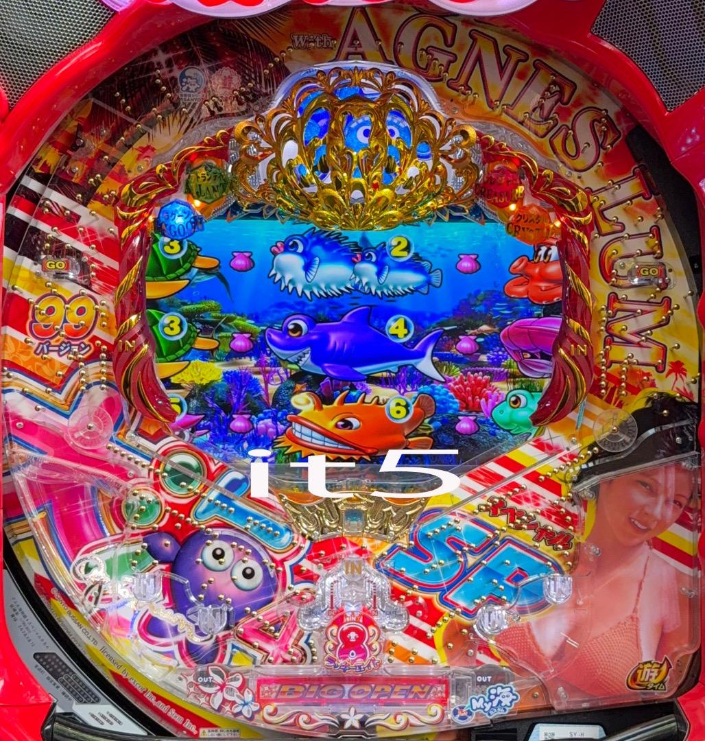 ■□SANYO PA大海物語4スペシャル Withアグネス・ラム BM9様□■