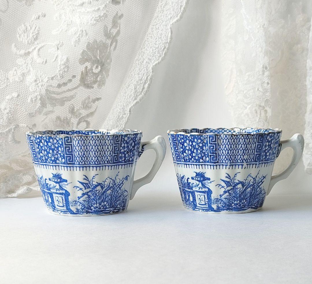 美品　Luneville　DENTELLE　c&s　フランスアンティーク