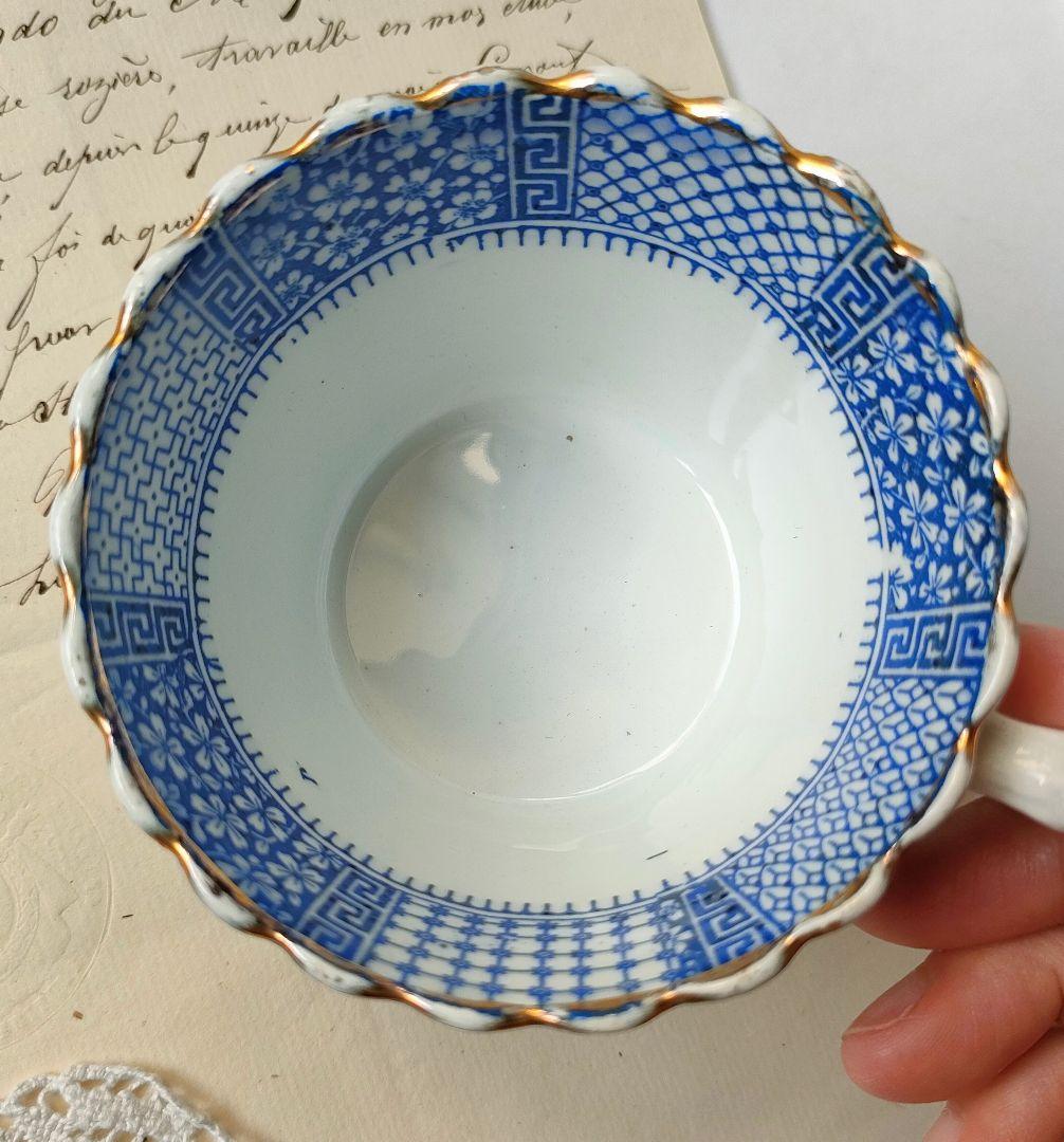 美品　Luneville　DENTELLE　c&s　フランスアンティーク