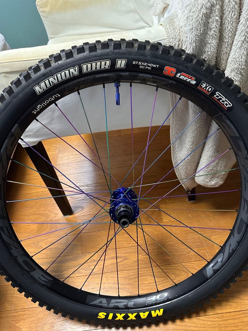 マグ 1/2 CHRIS KING手組みホイール（マレット仕様）