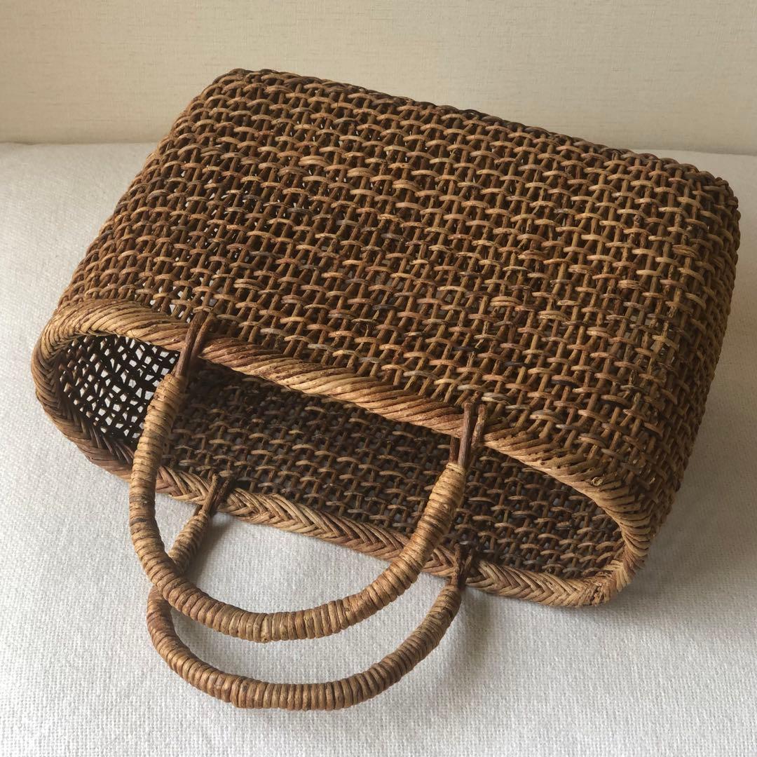 あけび かご カゴバッグ 着物 浴衣 かごバッグ 伝統工芸品 手提げ籠 夏着物