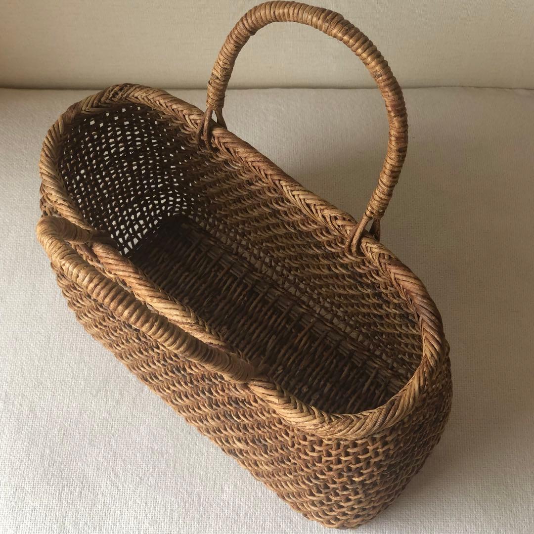 あけび かご カゴバッグ 着物 浴衣 かごバッグ 伝統工芸品 手提げ籠 夏着物