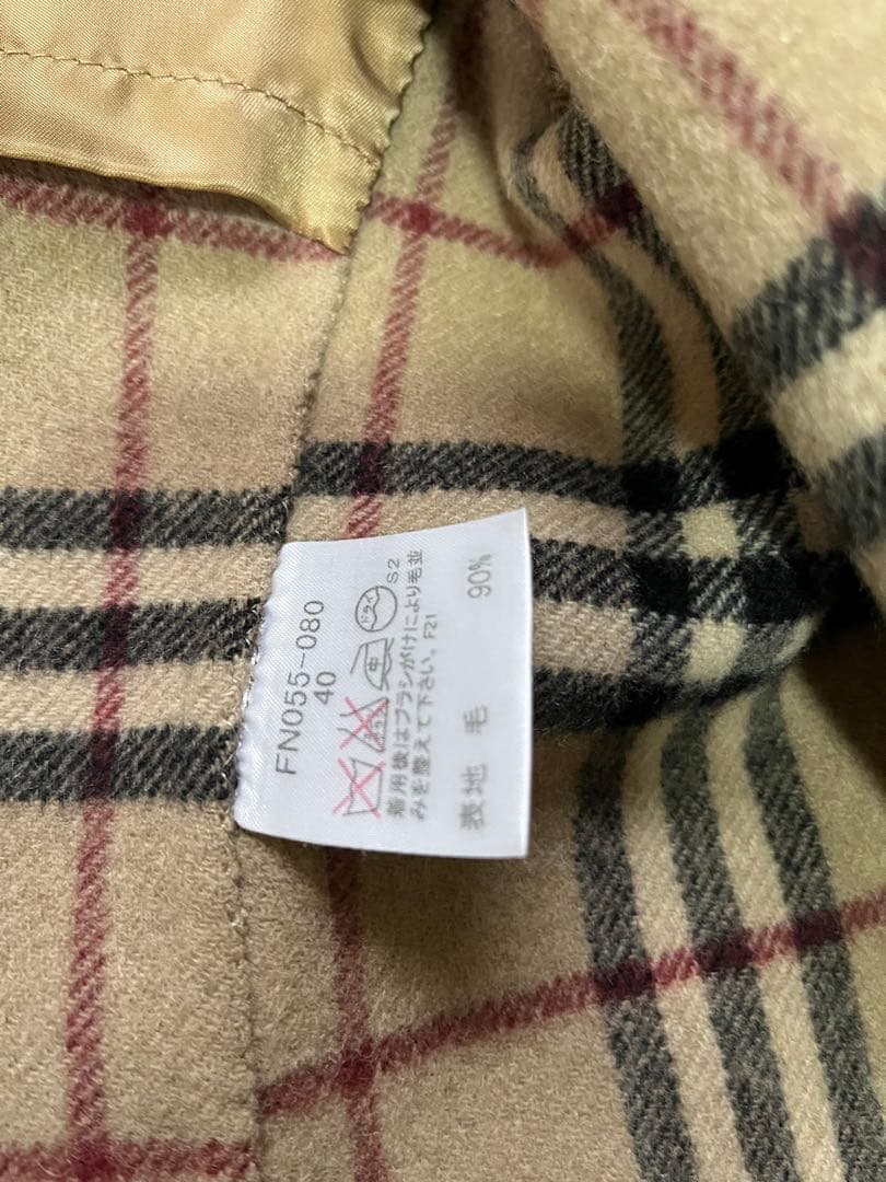 BURBERRY ピーコートベージュ　サイズ:40