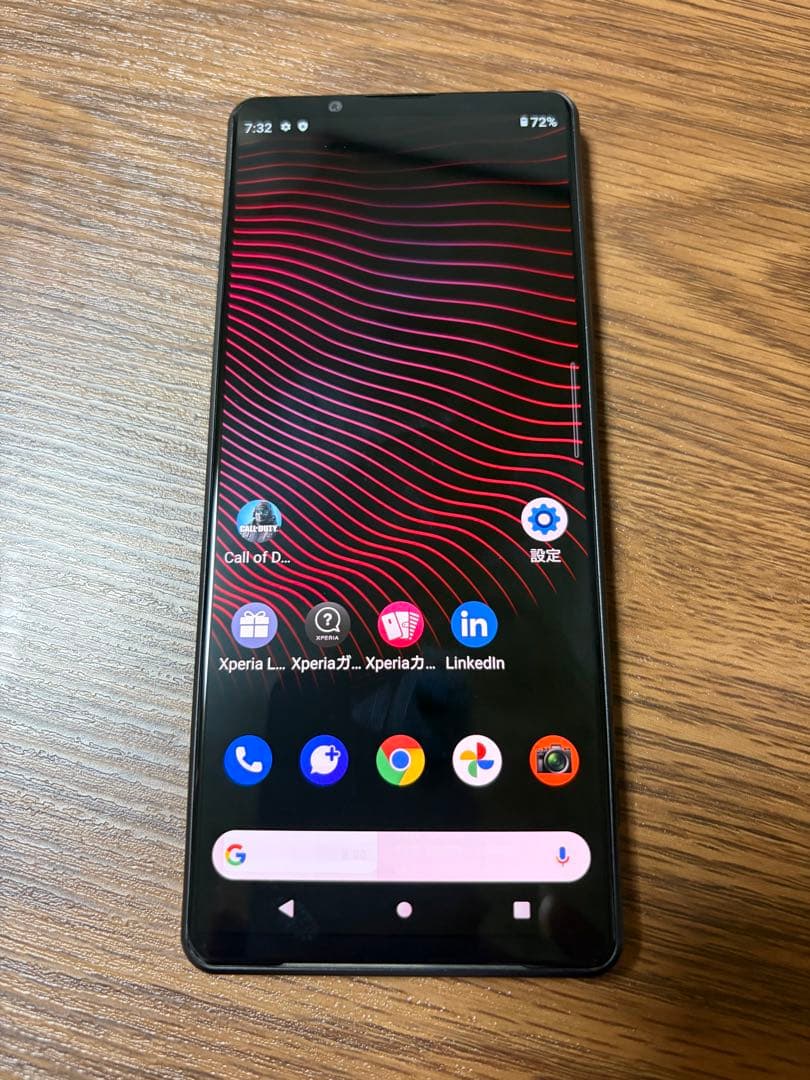 SONY Xperia ブラック 約6.5インチSOG０３