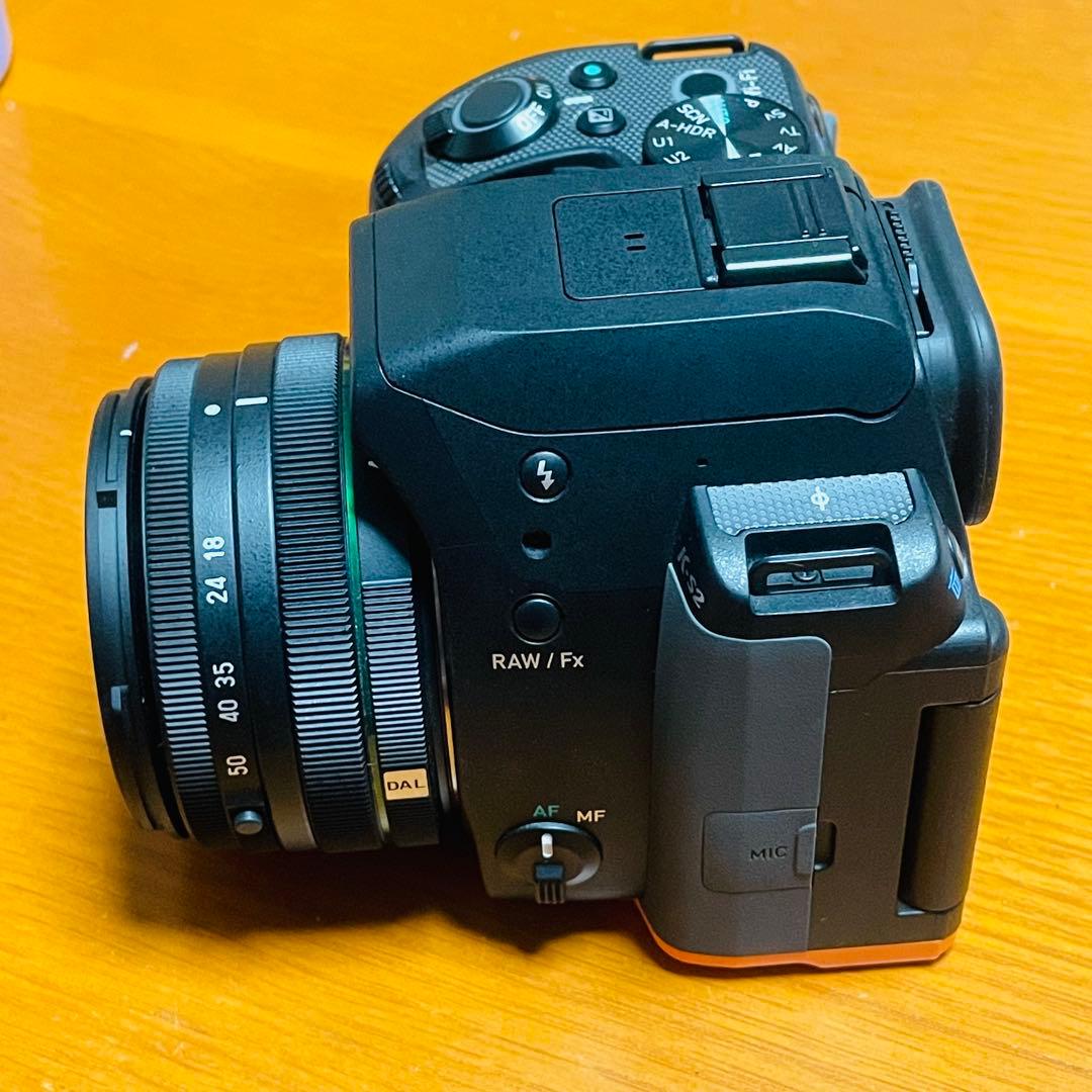 ペンタックス PENTAX K-S2 ダブルズームレンズキット ブラックオレンジ