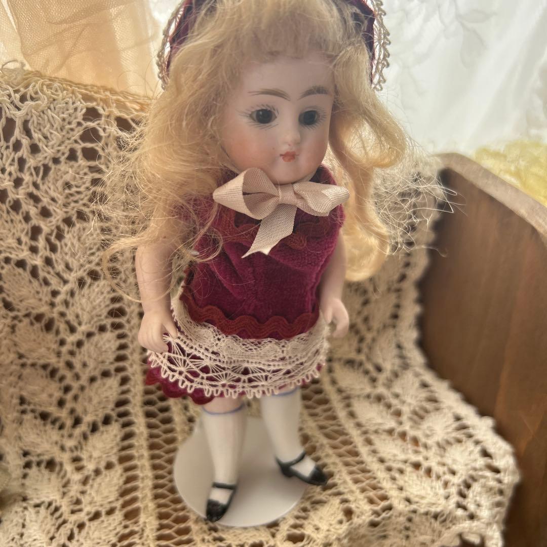 アンティークオールビスク 14センチ