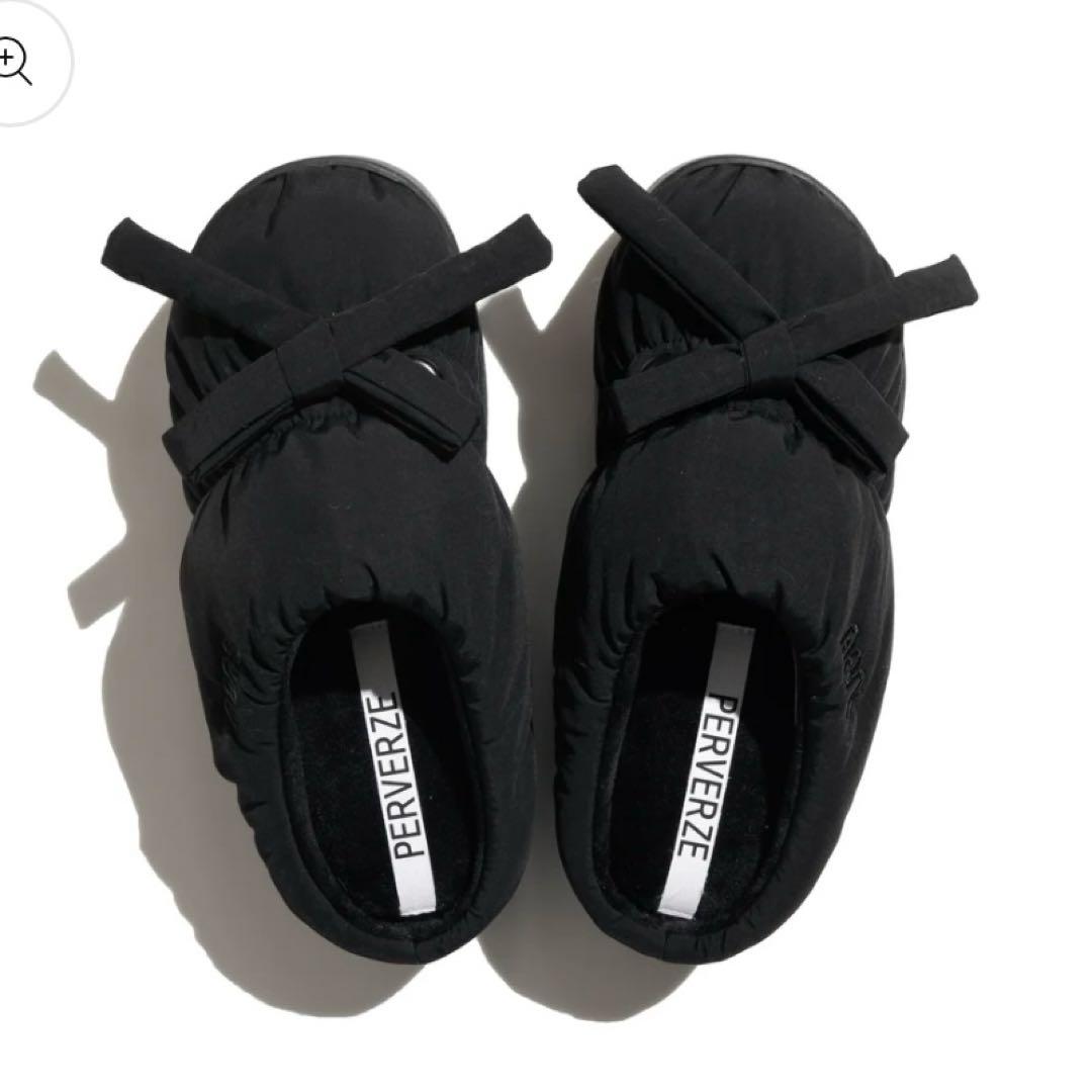 SUBU PERVERZE リボン　黒　サイズ0