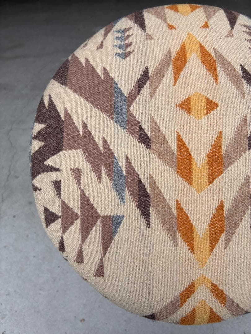 vintage stool オルテガスツール　ペンドルトン　ネイティブ柄