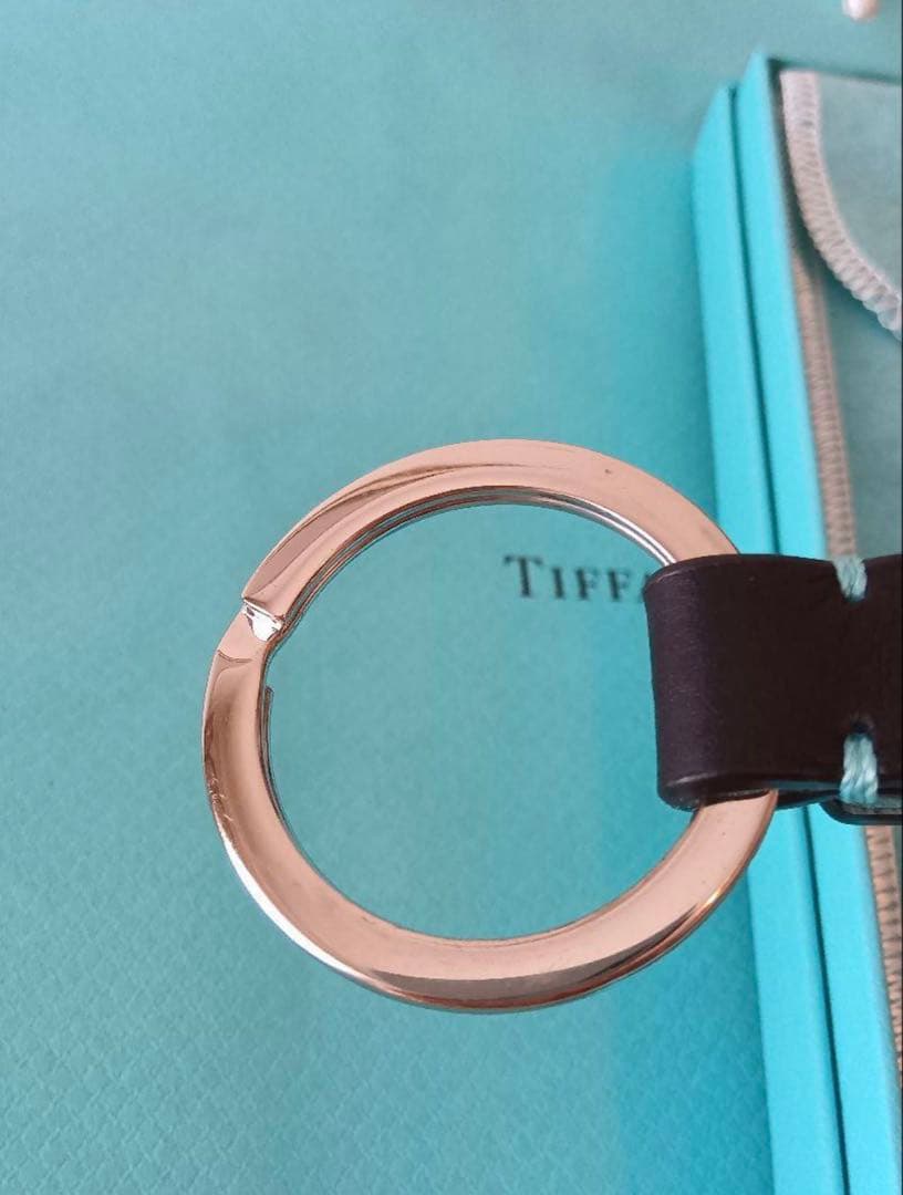 Tiffany & Co. レザーキーリング　ティファニー
