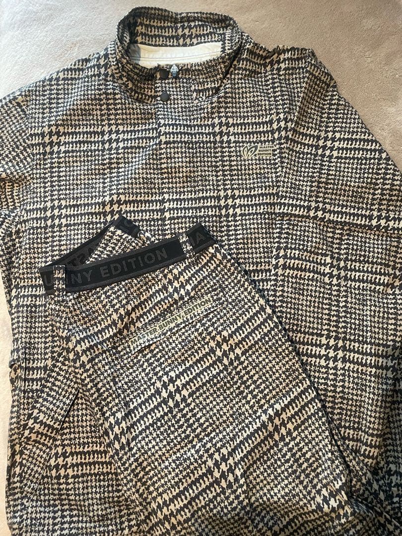 MASTER BUNNY EDITION チェック柄 レインウェア