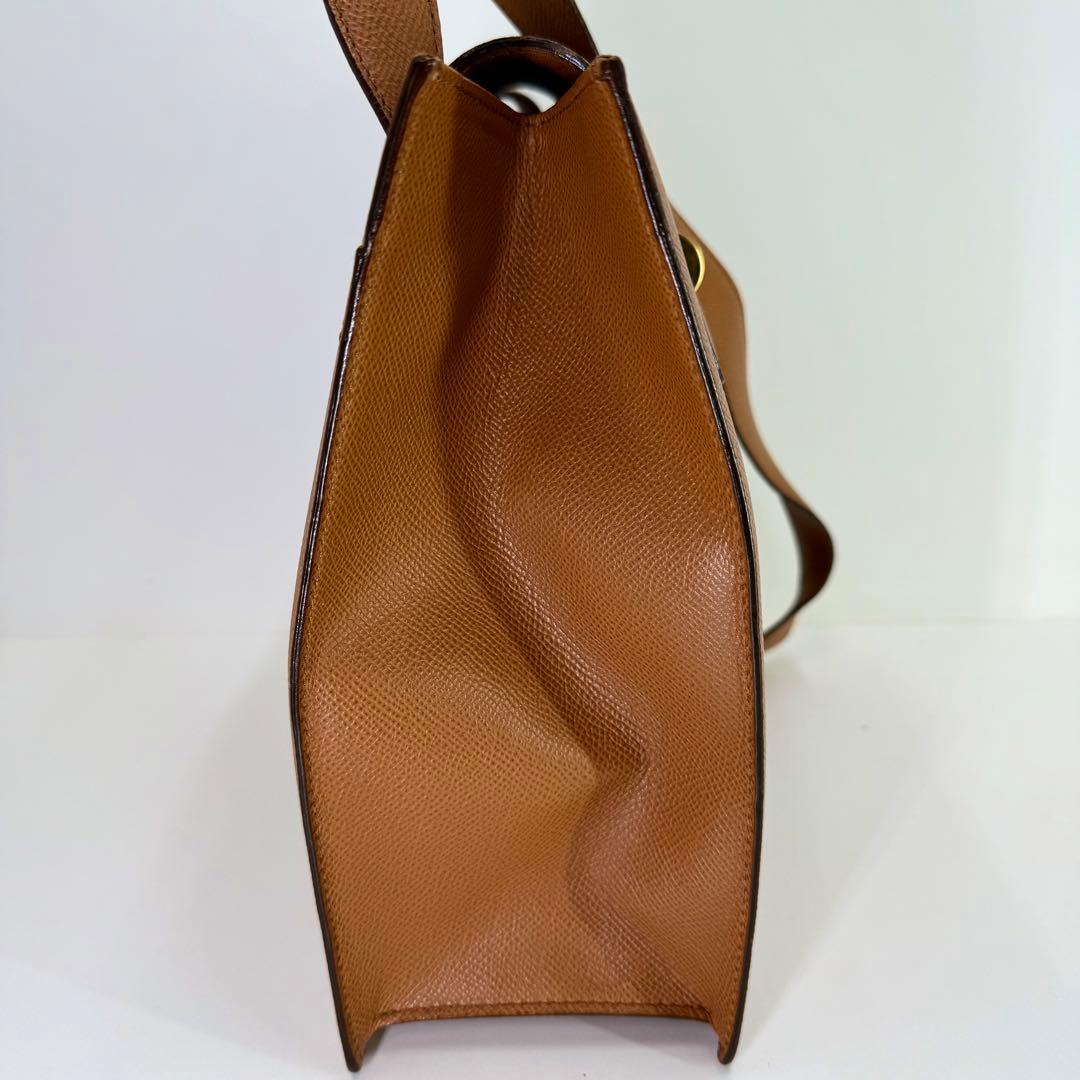 ブルガリ　BVLGARI レザー　ショルダーバッグ　ブラウン　225