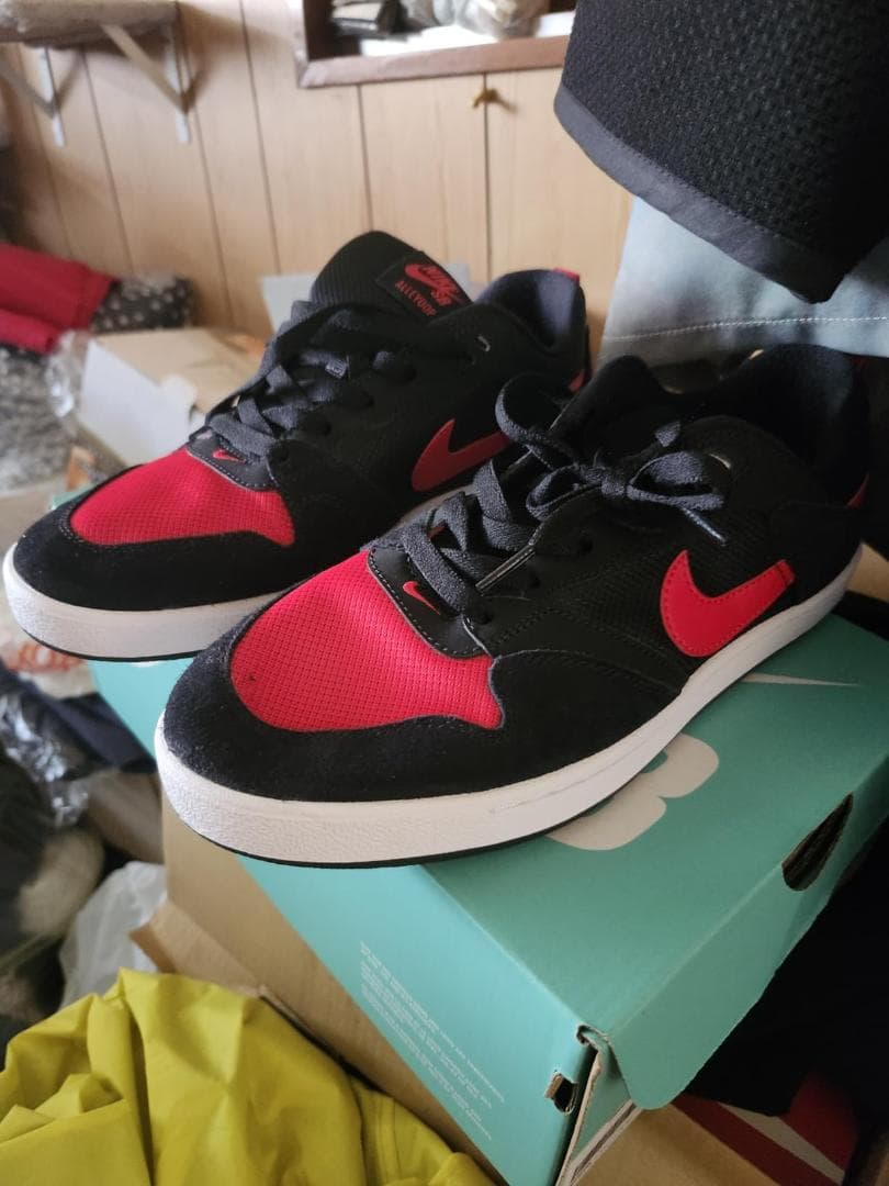 [ナイキ] SB アリウープ SB ALLEYOOP ブラック/ブラック/ホワ*