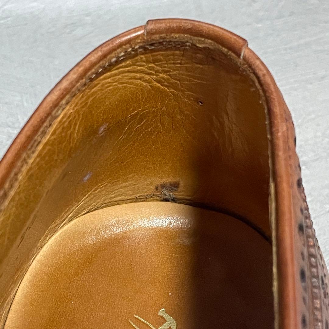 【まっぴー】スコッチグレイン 匠 ウィングチップ ビジネスシューズ 本革