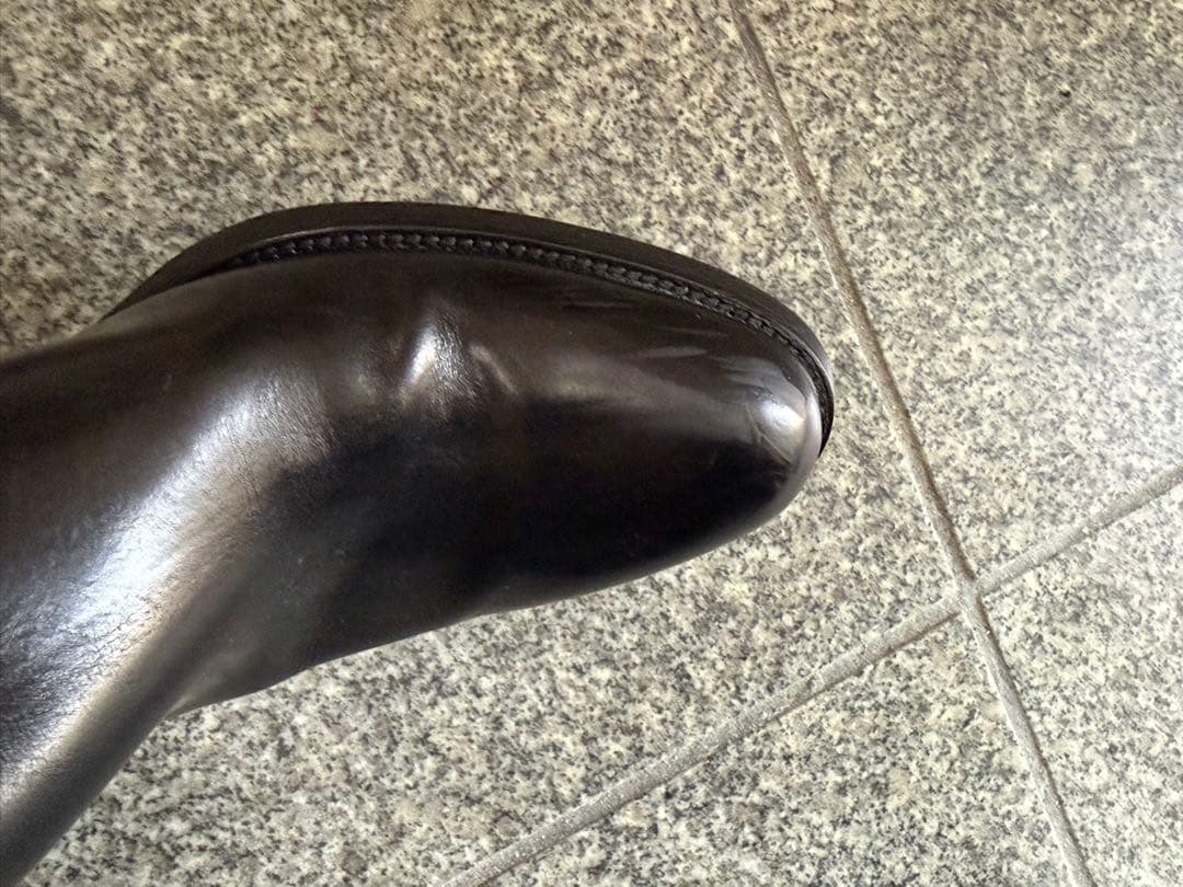 SARTORE ロングブーツ　ジョッキー　黒　サルトル　39