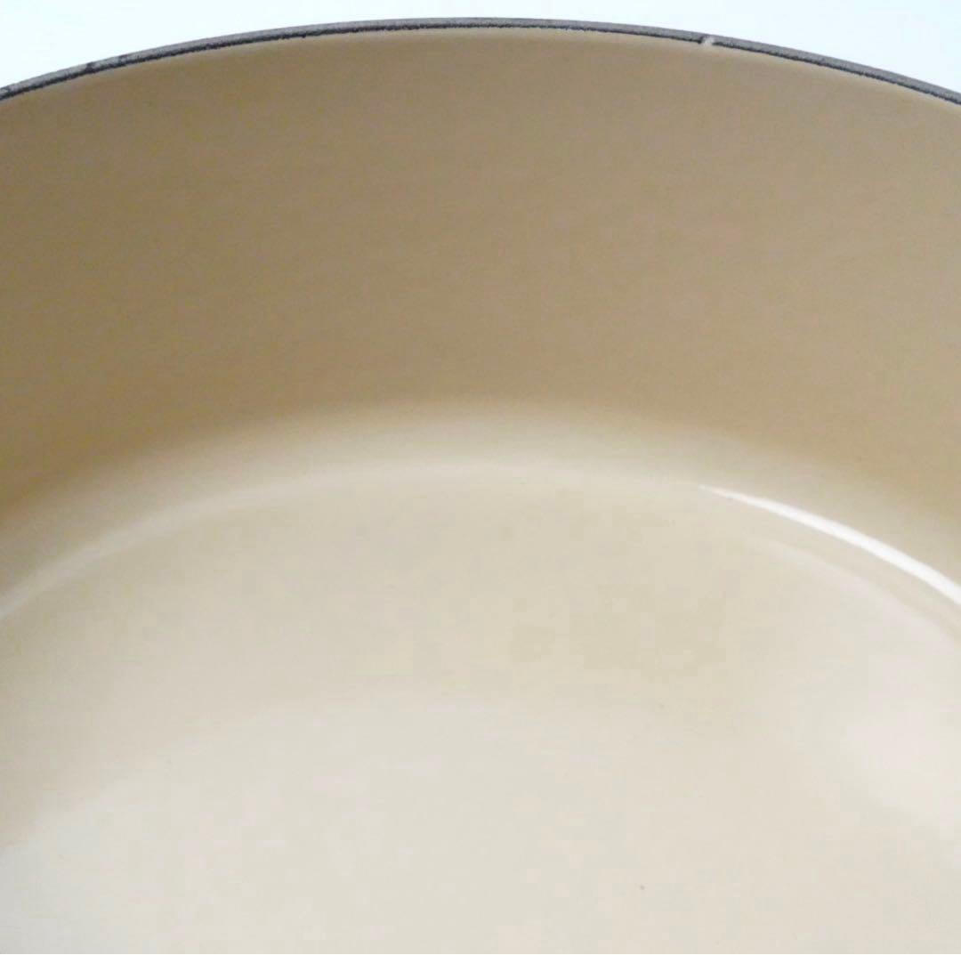 【美品】LE CREUSET　ココット オーバル チェリーレッド　25cm