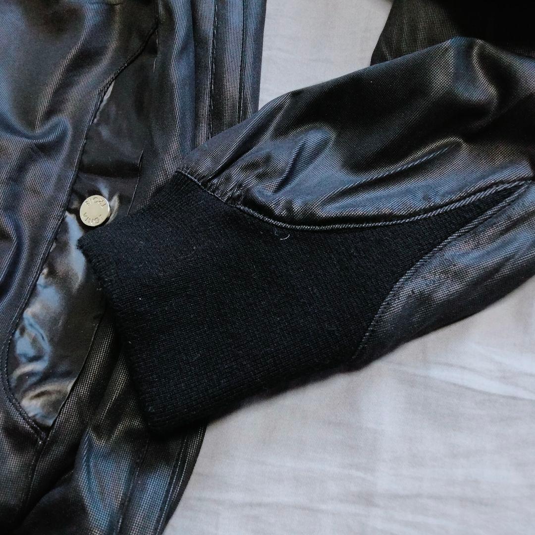 23区SPORT　メンズ　Vネック ジャンパー　ベスト　2way　ブラック　M