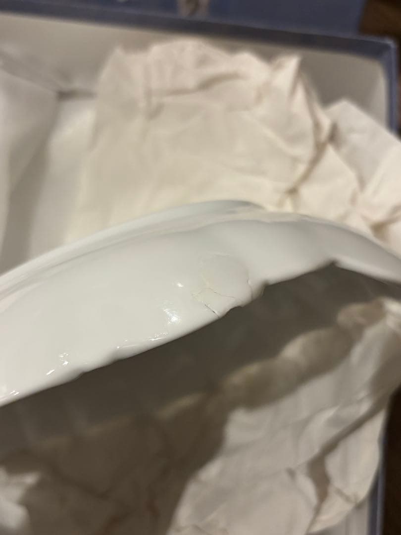 12枚 リチャードジノリ　ベッキオホワイト　シェル　菱形　ラウンド　ジノリ