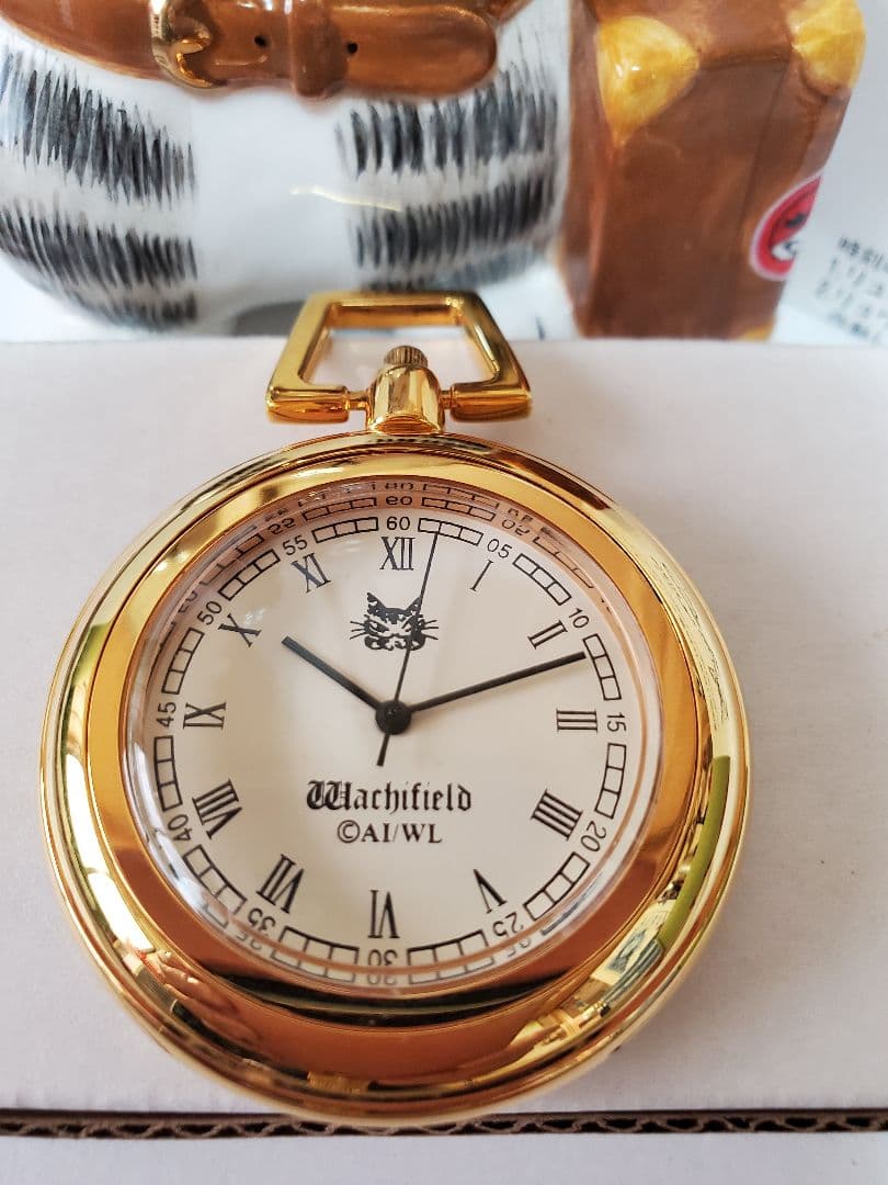 わちふぃーるど ダヤン トランク置時計 Waltherfield 新品 未使用