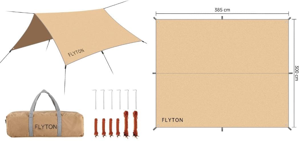 TCタープ ポール ペグ コード セット