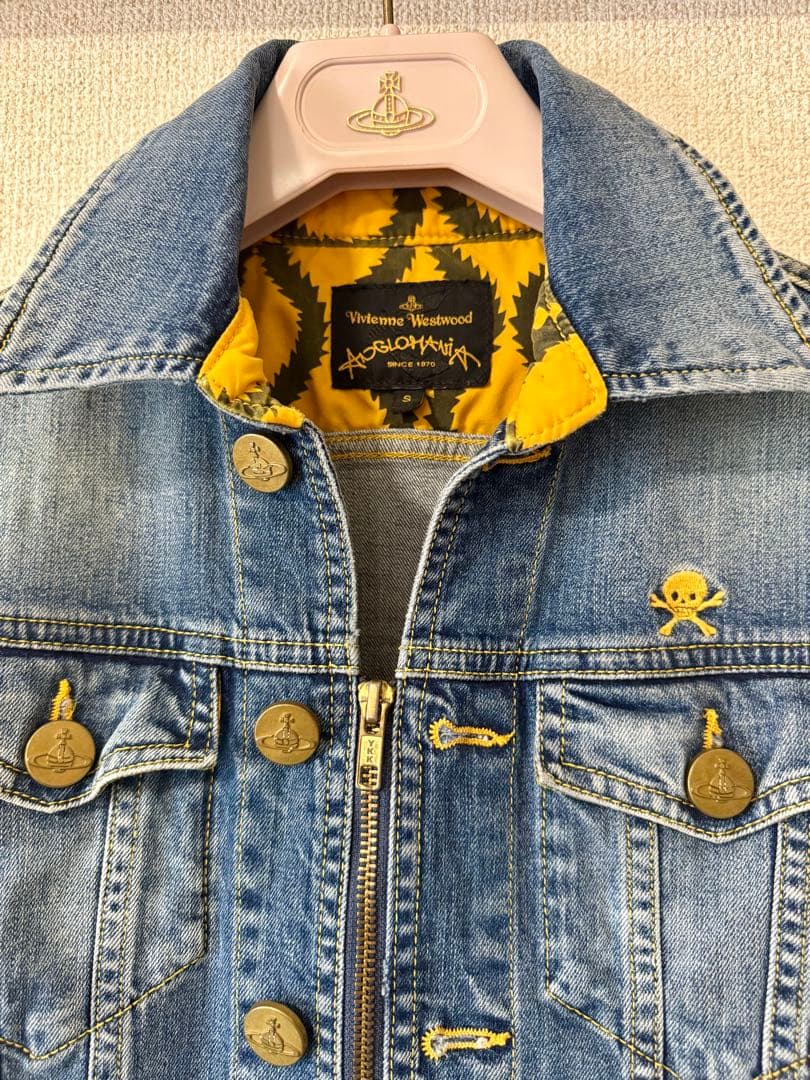 美品希少VivienneWestwood オーブ/スクイグル/デニムジャケット