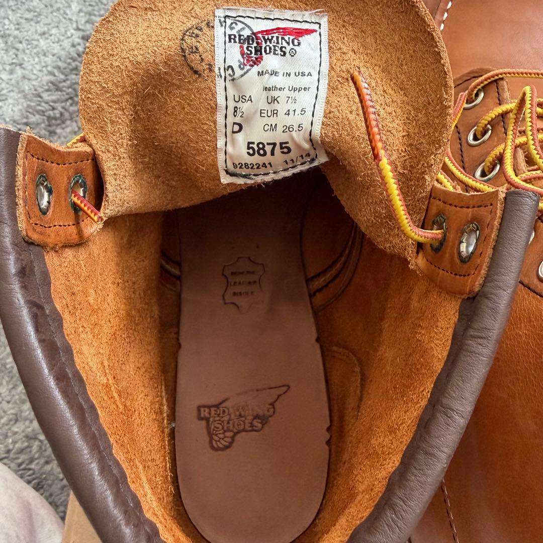 REDWING 5875 875 レッドウィング 6インチ クラッシックモック