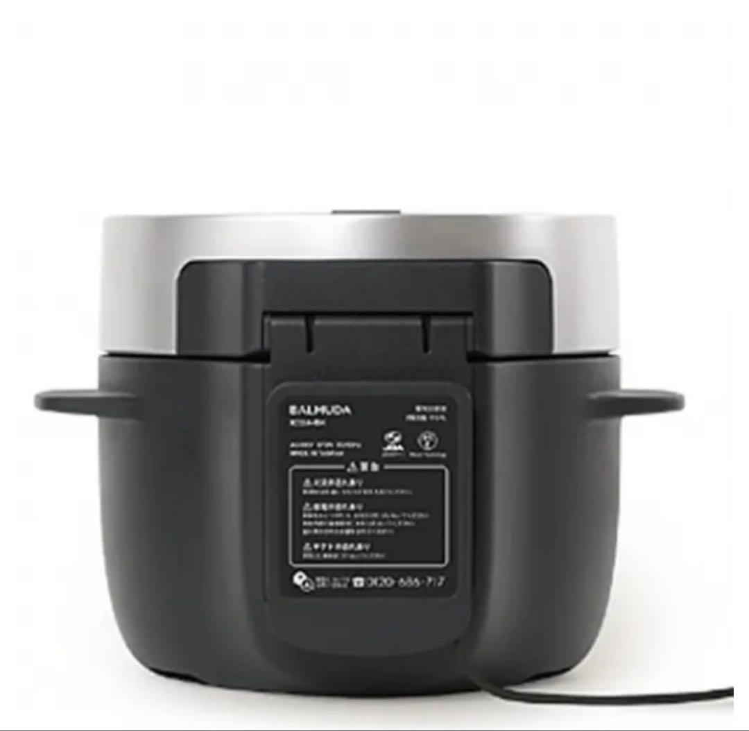 【新品・未使用】BALMUDA K03A-BK バルミューダ 炊飯器