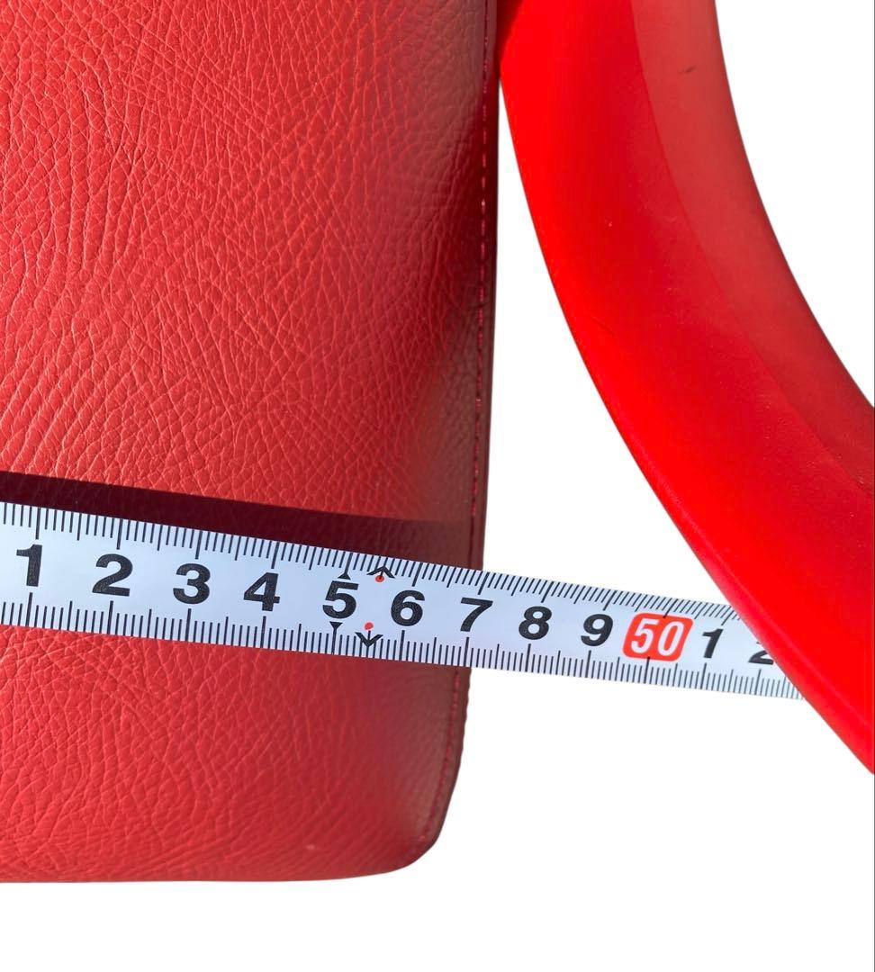 美容室用 セット椅子 スタイリングチェア 油圧昇降式 店舗什器 赤色 レッド