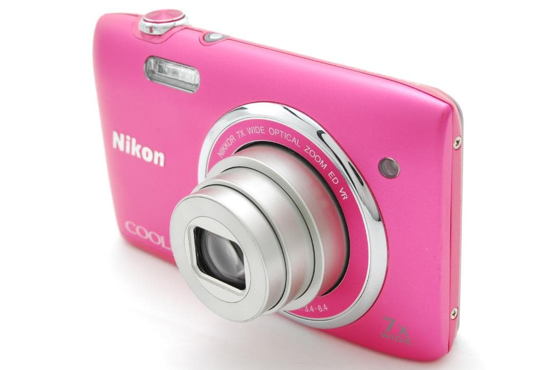 Nikon COOLPIX s3500 ピンク 7倍ズーム 動作確認済み