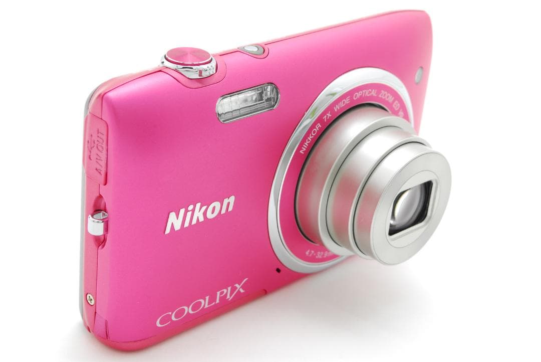 Nikon COOLPIX s3500 ピンク 7倍ズーム 動作確認済み