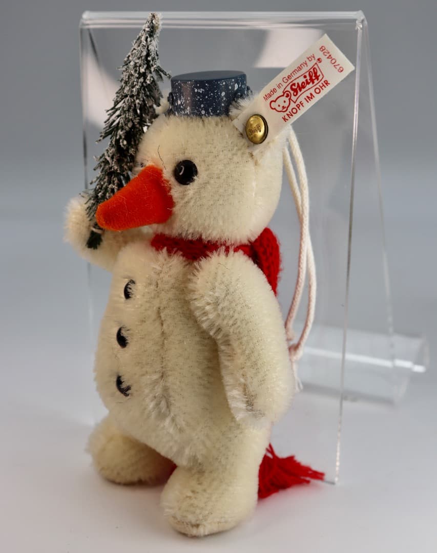 コレクション Steiff 1999 CHRISTMAS-TREE MAN WHITE
