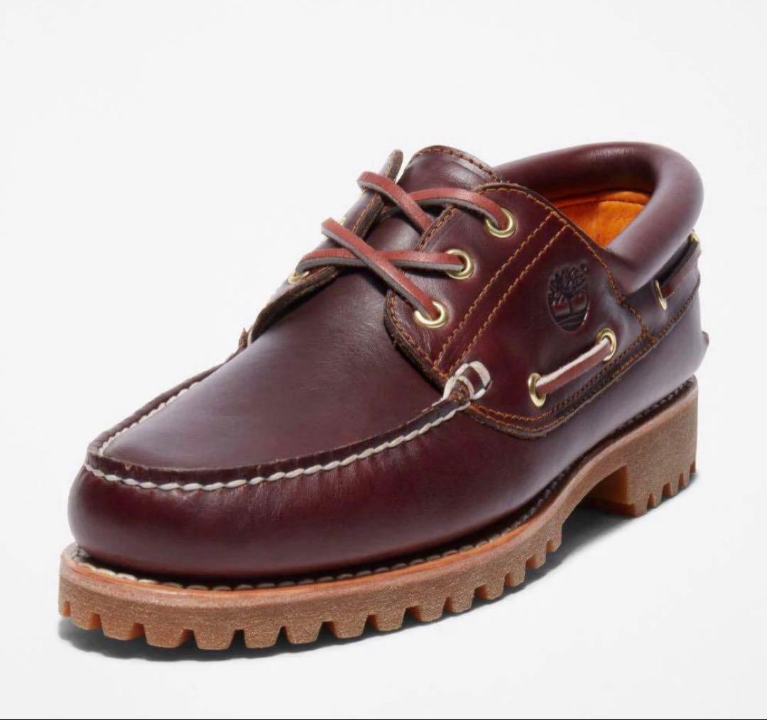 Timberland 3-Eye Classic Lug バーガンディ