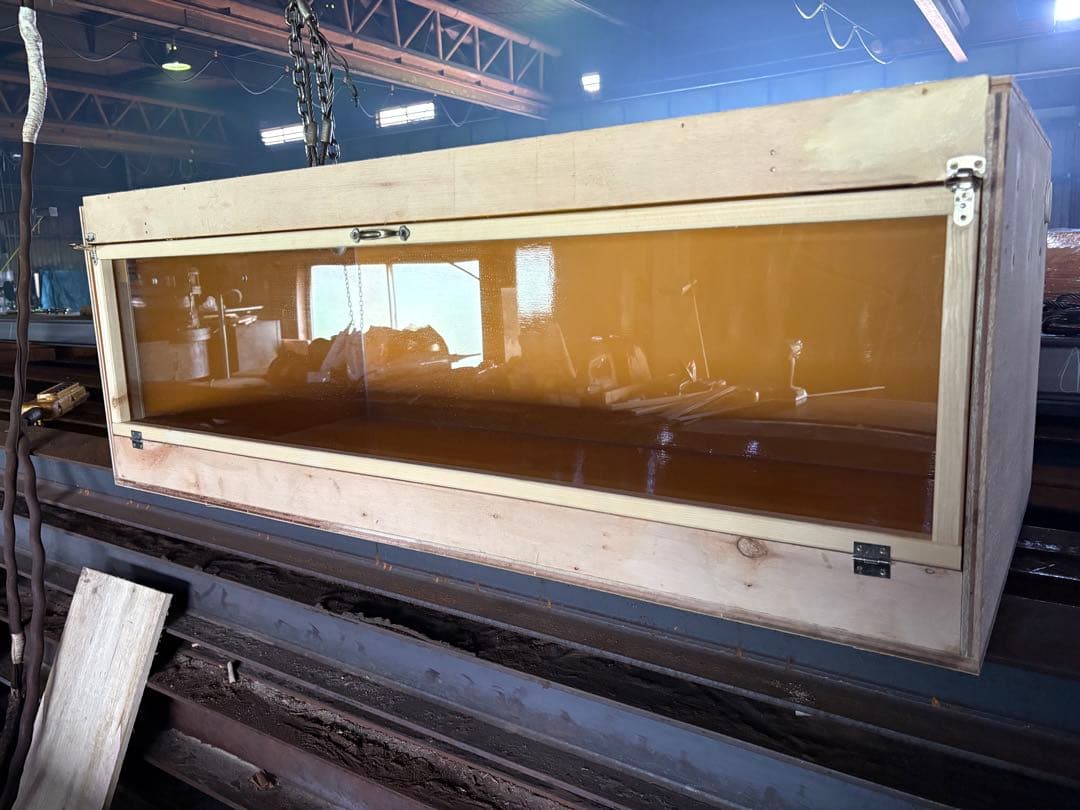 爬虫類ケージ 110×50×40 防水加工板仕様　前開き扉　ケージ 飼育