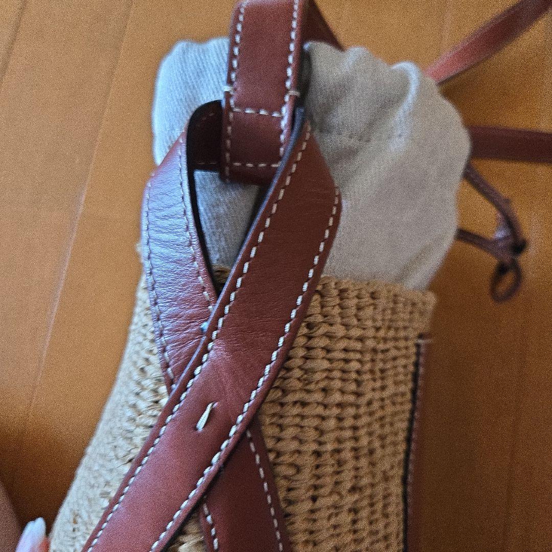 Chloé x Mifuko かごバッグ　ラフィア　バスケットバッグスモール