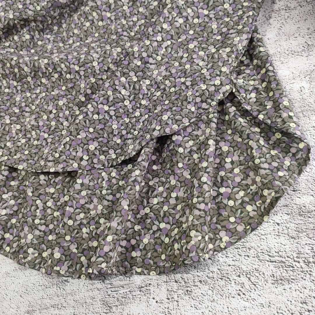 24SS 新品　HUG Ō WäR　LIBERTY　ギャザープルオーバーブラウス