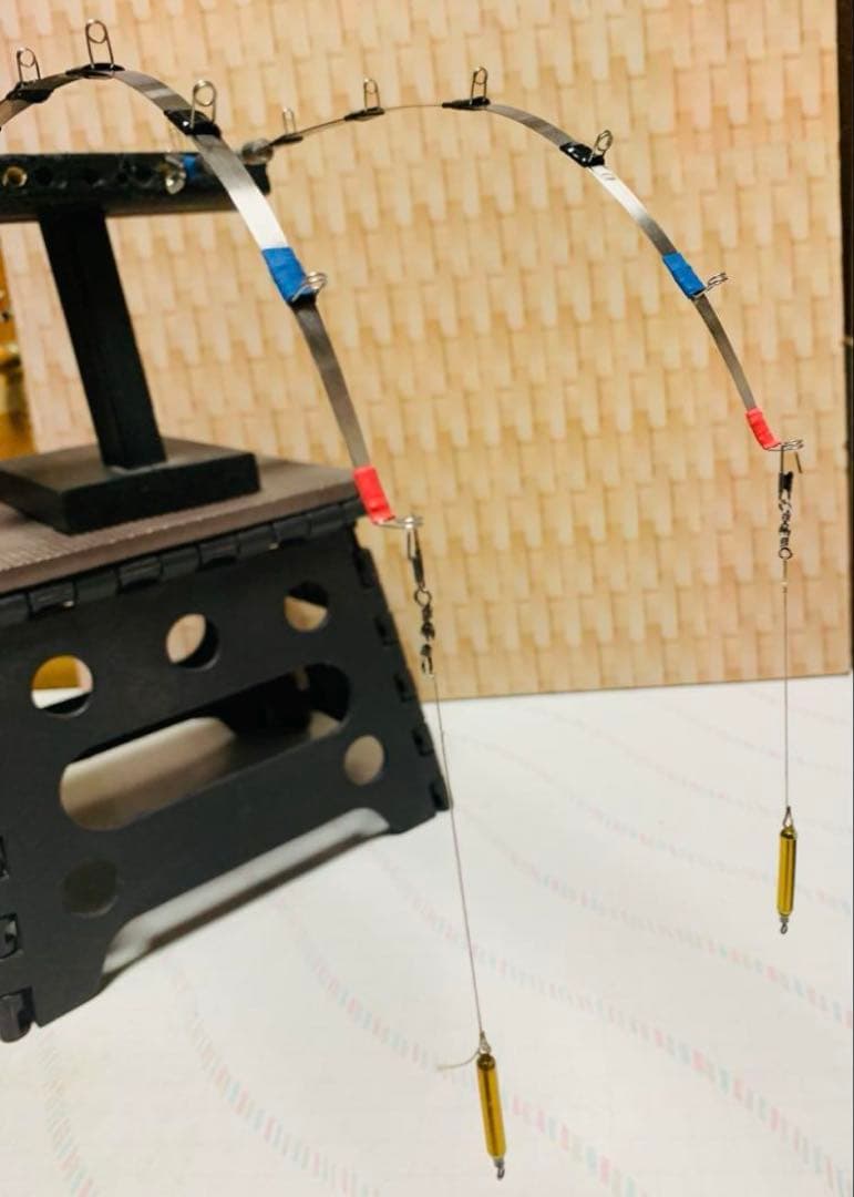 新作穂先　ワカサギステンレス穂先　２本３００ミリ