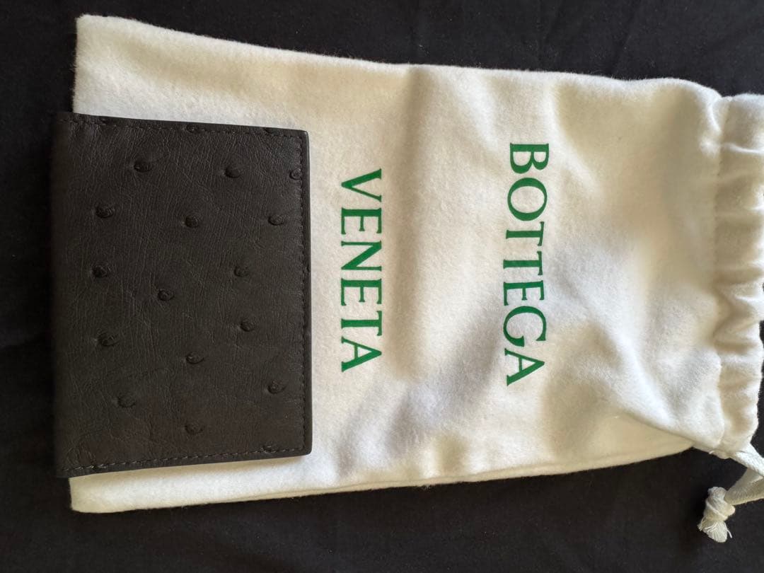 BOTTEGA レザー カードケース オストリッチ