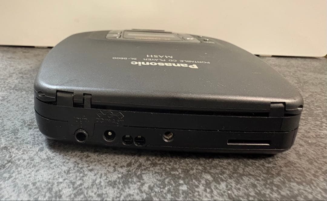 【レア】Panasonic MASHポータブルCDプレーヤーSL-S600