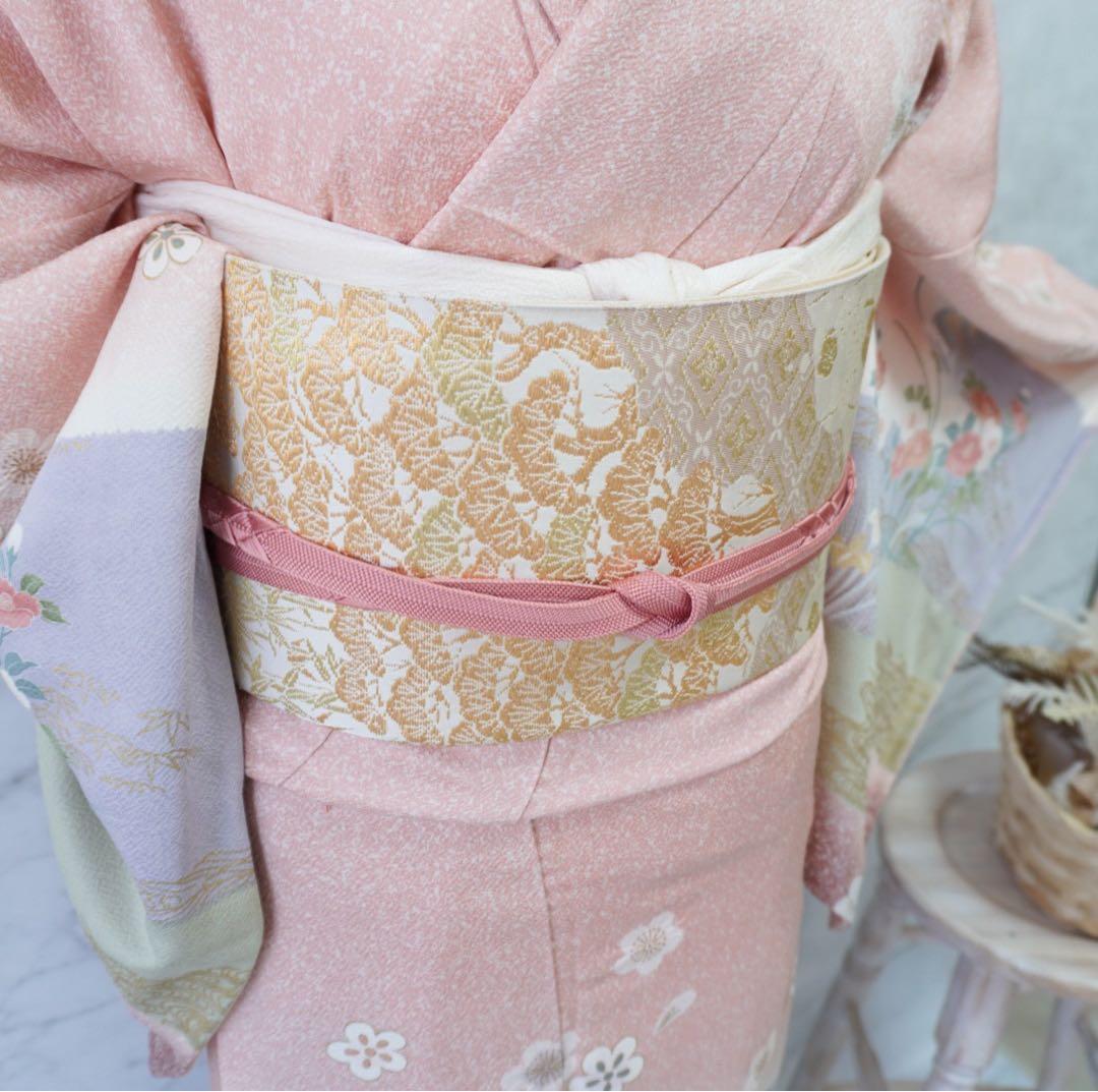 訪問着 フルセットa467E 七五三　入学式　お宮参り　結婚式　裄丈69